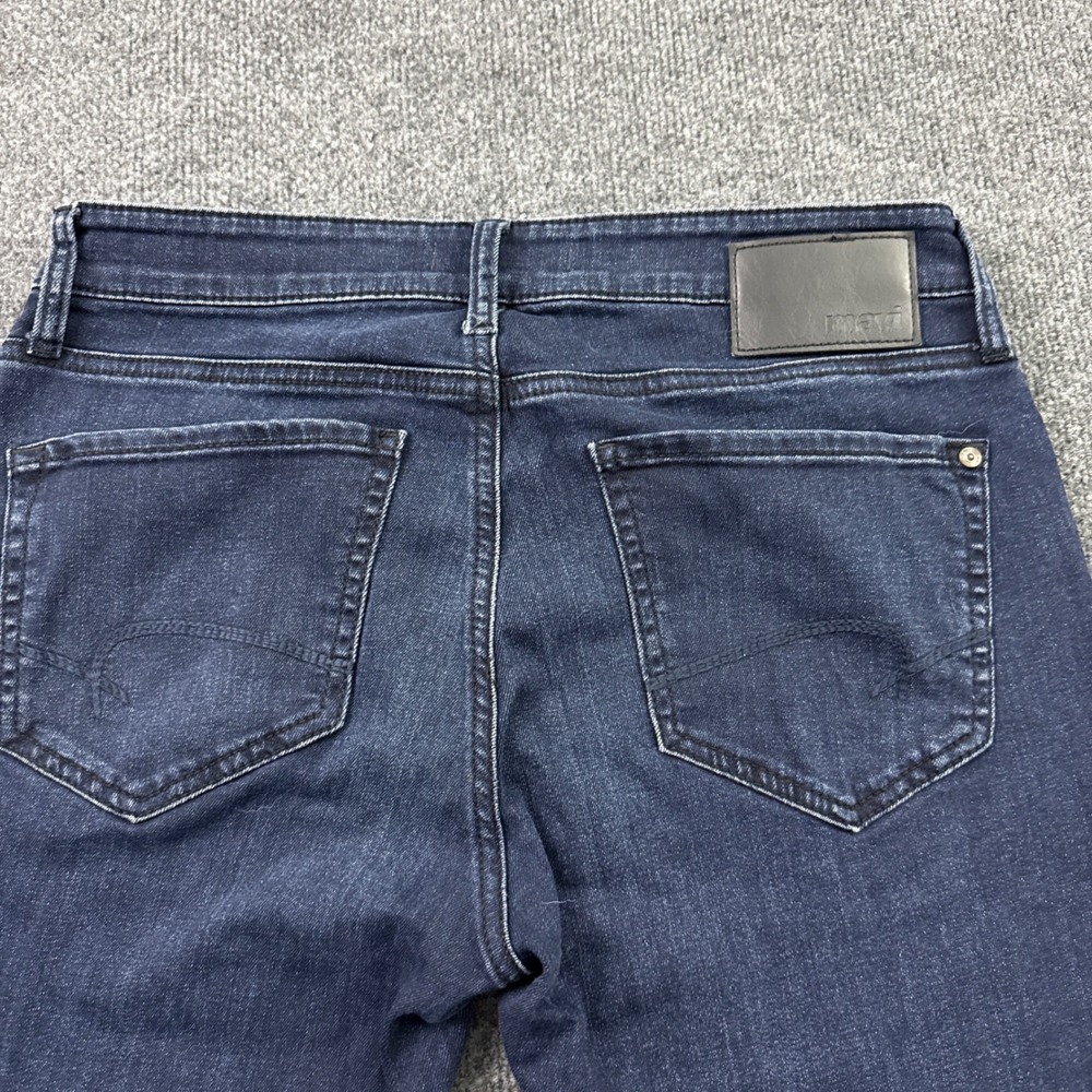Mavi Marcus Slim Straight Leg Jeans Mens 30/32 Dark Indigo Blue Denim Pant - Picture 10 of 13